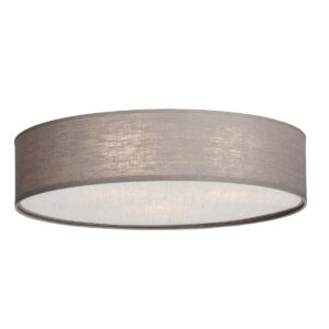 BELID Leuchten 2151250 Deckenleuchte Soft Leinen grau 44cm