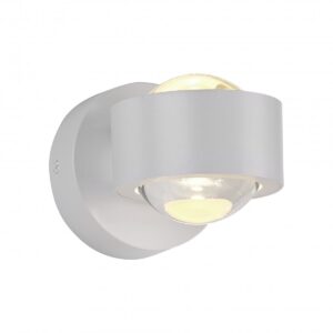 SCHÖNER WOHNEN-Kollektion LED Wandleuchte CHIA, weiss, 2-flammig
