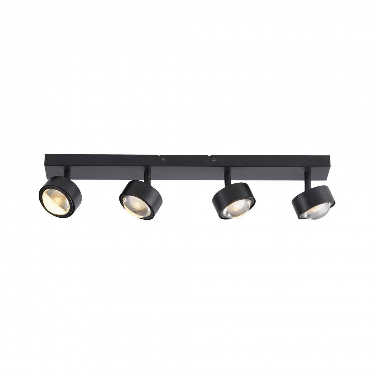 SCHÖNER WOHNEN-Kollektion LED Deckenleuchte KULU, schwarz, 4-flammig