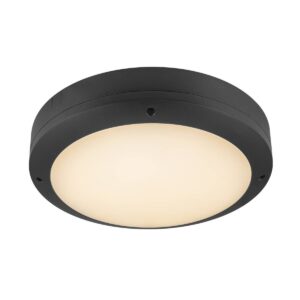 SLV 1007514 OUTDOOR BULKHEAD V 360 20W IP65 schwarz