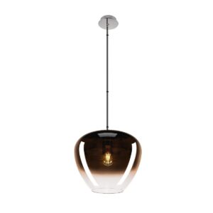 SLV Leuchte 1007876 PANTILO CONVEX 40 Indoor Pendelleuchte E27 chromkupfer