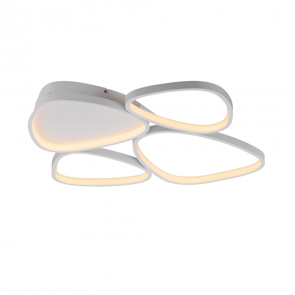 SCHÖNER WOHNEN-Kollektion LED Deckenleuchte PEBBLES, weiss, dimmbar