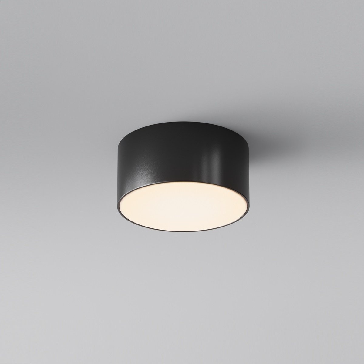 Maytoni Deckenleuchte Zon IP schwarz 12cm 3000K IP65
